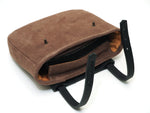 Leather frame bag